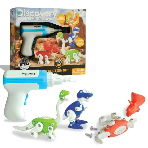 Discovery Mindblown Dinosaur Construction Set 90Pcs - 1423011160-T